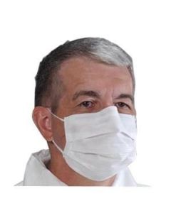 AlphaPro Sensitive Skin Anti-Fog Earloop Face Mask W/Magic Arch®, Size 7"
